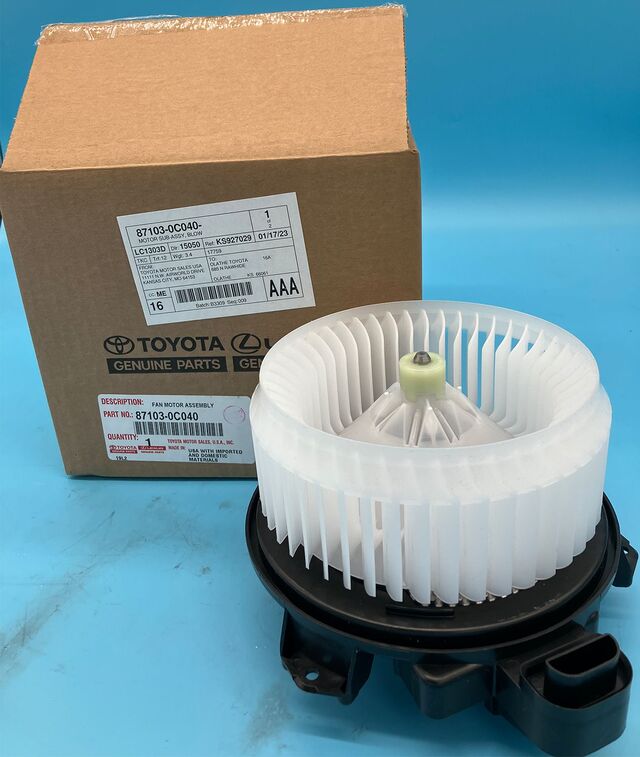 GENUINE TOYOTA 2007-2021 TUNDRA FACTORY A/C Heater Blower Motor 87103-0C040