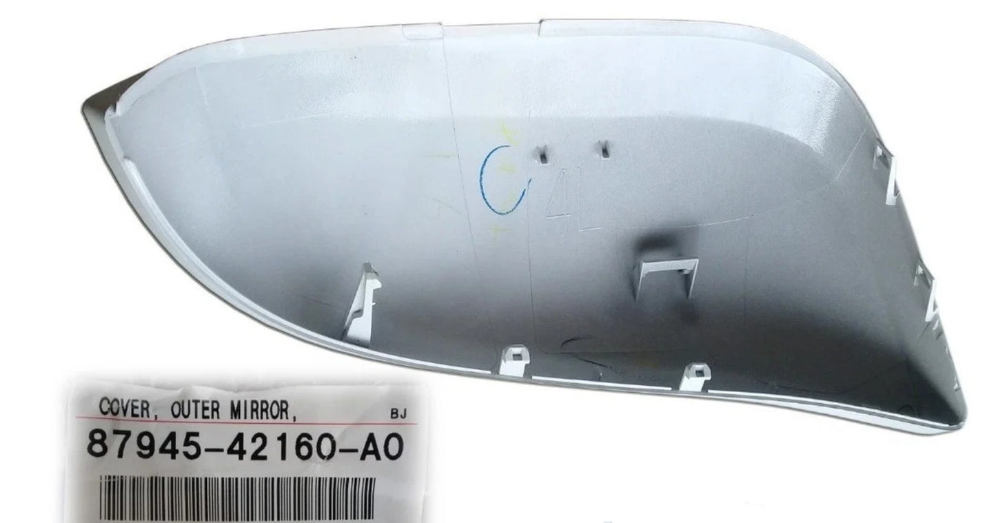 New Genuine OEM Toyota 14-23 4Runner Rav4 Passenger Side Mirror Cover White 87915-42160-A0