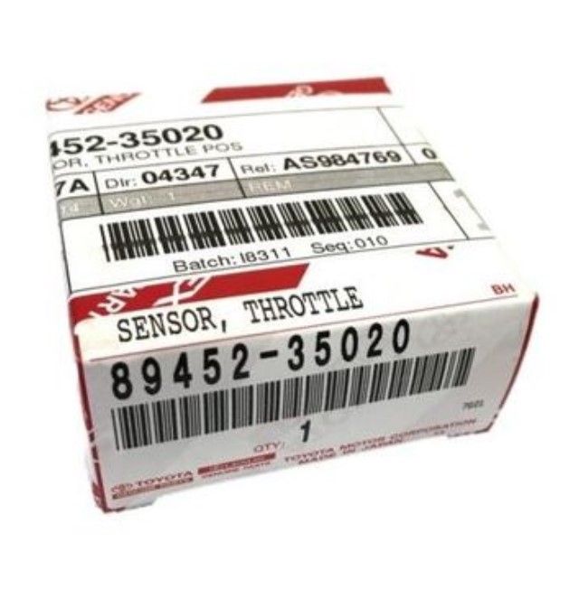 GENUINE Toyota TPS Throttle Position Sensor for EFI System 89452-35020 Corolla Tacoma Tundra
