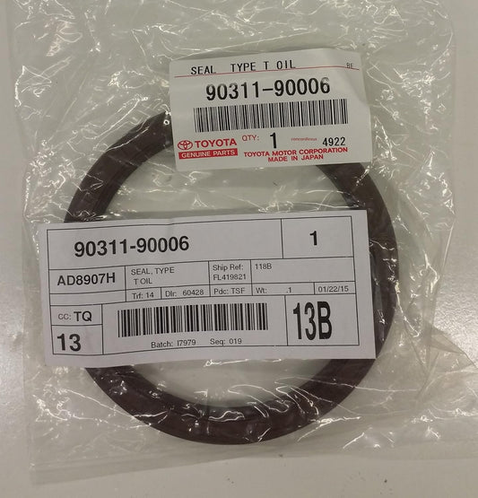 Toyota OEM 1JZ-GTE and 2JZ-GTE Rear Main Seal 90311-90006