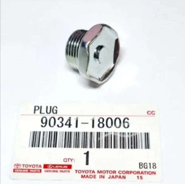 GENUINE TOYOTA 4RUNNER PICKUP TACOMA TUNDRA REAR AXLE FILLER PLUG 90341-18006