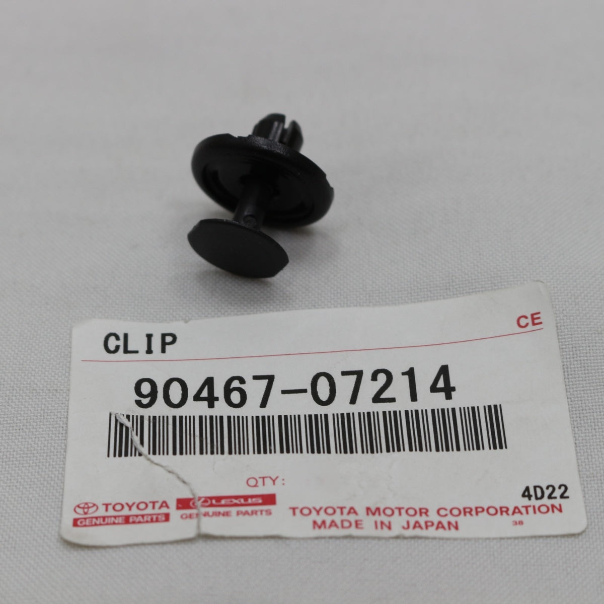 TOYOTA FENDER LINER CLIPS PUSH IN CLIPS FACTORY GENUINE OEM 10 PACK NEW