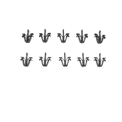 GENUINE OEM TOYOTA 4RUNNER RAV4 TACOMA PICKUP GRILLE CLIP RETAINERS SET OF 10