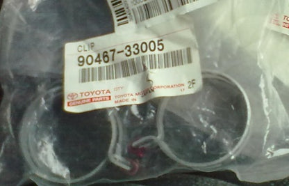 Genuine CLAMP OR clip for steering rack boot for Toyota 90467-33005