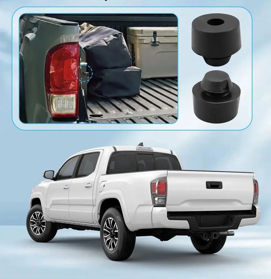 GENUINE TOYOTA 05-21 TACOMA 00-21 TUNDRA TAILGATE STOP BUMPER 90541-11015 2 PCS