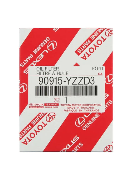 GENUINE TOYOTA LEXUS OIL FILTER SET OF 1 OEM 90915-YZZD3