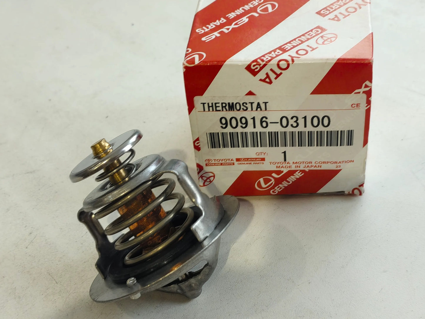 GENUINE TOYOTA 4RUNNER TUNDRA SEQUOIA GS GX LS SC V8 COOLANT THERMOSTAT W/GASKET
