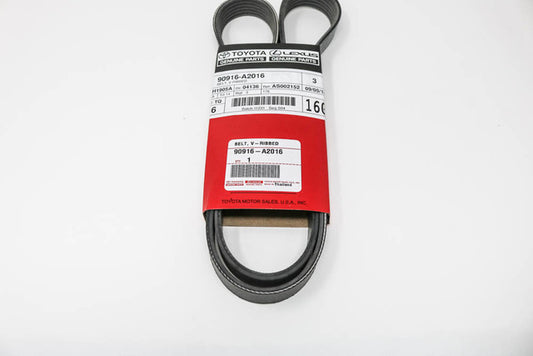 Genuine Toyota 2010-2019 Corolla 2010-14 Matrix OEM Serpentine Belt 90916-A2016