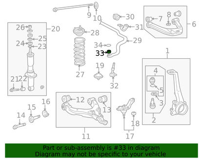 GENUINE TOYOTA 84-02 4RUNNER FRONT SWAY BAR STABILIZER BAR BUSHINGS SET OF 4