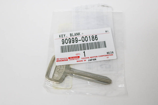 Toyota Metal NON-Transponder Blank Key Set of 2 Genuine OEM 90999-00186