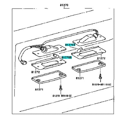 Genuine Toyota Bulb 99132-12050
