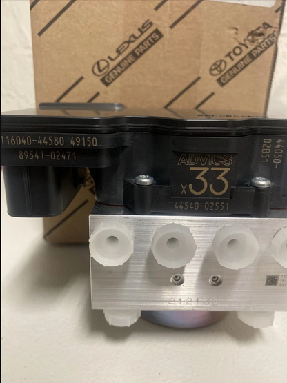 BRAKE MODULE 2017-19 TOYOTA COROLLA SDN ABS PUMP ANTI LOCK 44050-02B51 NEW OEM