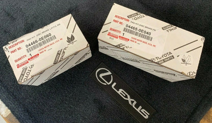 LEXUS OEM FACTORY FRONT AND REAR BRAKE PAD SET 2020-2023 RX350 RX450H