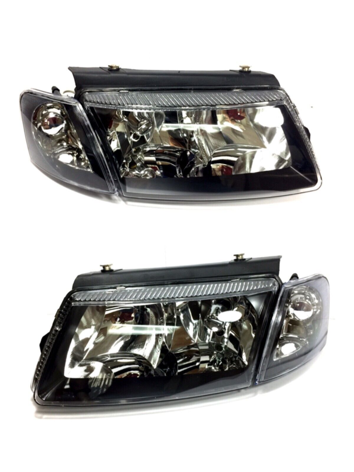 FOR 1997 2000 VOLKSWAGEN VW PASSAT FRONT HEADLIGHTS SET EURO STYLE LH RH 2 PCS