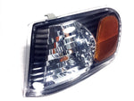 FIT For 2001-2002 Toyota Corolla Headlight Headlamp Black+Corner Left+Right 4 Pc