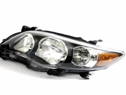 For Toyota Corolla 2011 2012 2013 Headlights Set Black Lamps Light Left+Right