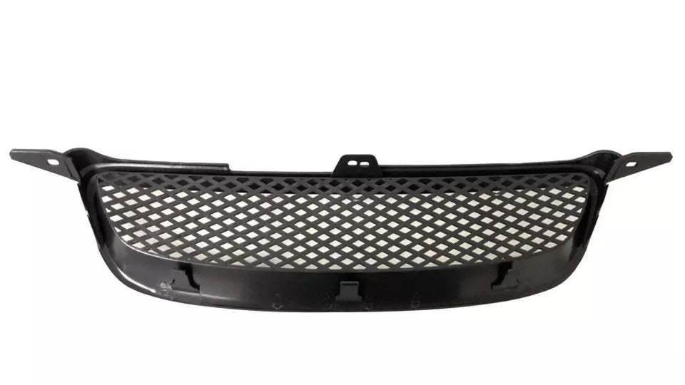 For 03 08 Toyota Corolla Black Mesh JDM Style Front Bumper Hood Grille Grill