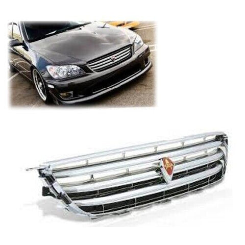 For 01 05 Lexus IS300 Front Grille Grille Chrome JDM Style Version (Fits: 2001 L