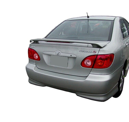 TOYOTA COROLLA 03-08 REAR SPOILER WITH LED LIGHT RED