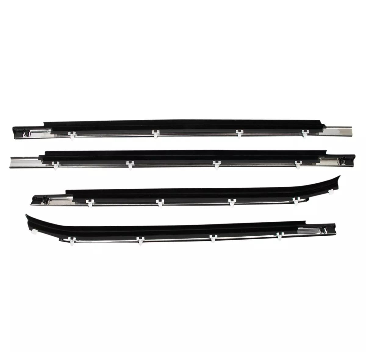 Window Sweep Fits 2000-2006 Toyota Tundra Set 4 Moulding