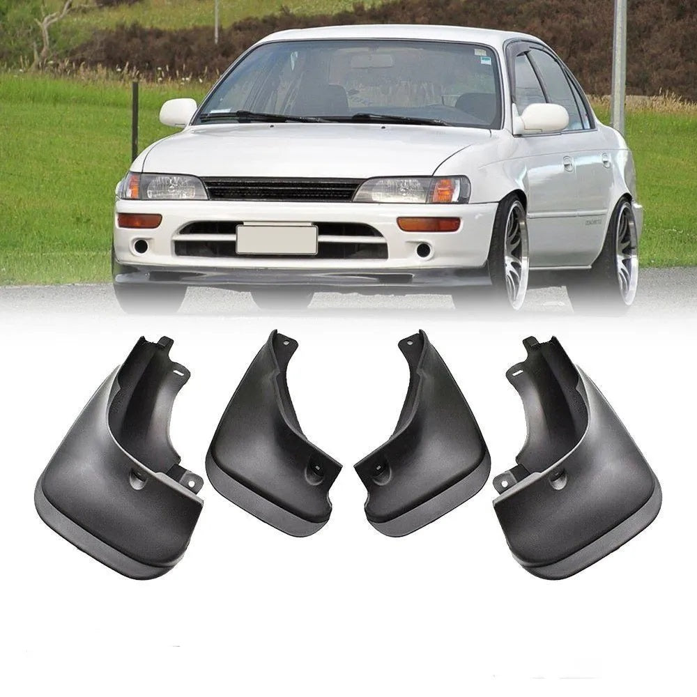 For Toyota Corolla 1993-1997 Protective Splash Guards Mud Flaps Mudguards 4Pcs