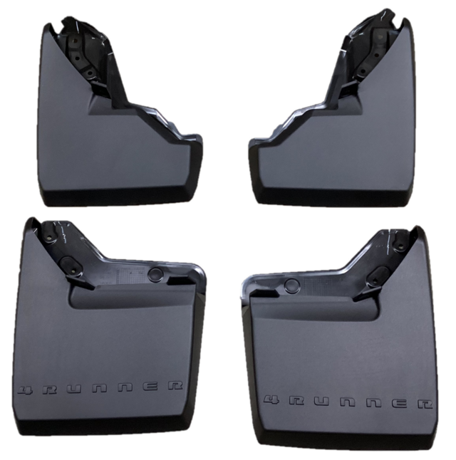 OEM Toyota 2025-2026 4Runner/HV Mudguards 4 Piece PK389-35S00-TP