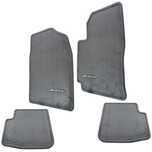 Toyota Solara Hardtop 1999 - 2003 Gray Carpet Floor Mats Set Genuine OEM OE