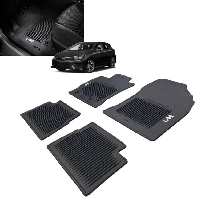 OEM 2017-2018 COROLLA iM All Weather Rubber Floor Mats Set of 4