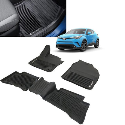 18 19 20 2021 2022 C-HR GENUINE TOYOTA ALL WEATHER FLOOR LINERS PT206-1C160-20