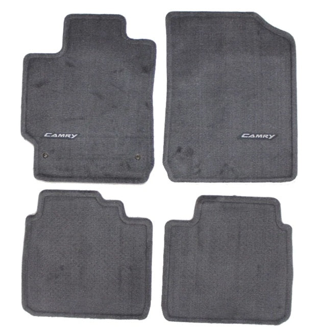 OEM Genuine Toyota Carpet Floor Mats 4PC Dark Gray PT206-32100-12 07-11 Camry