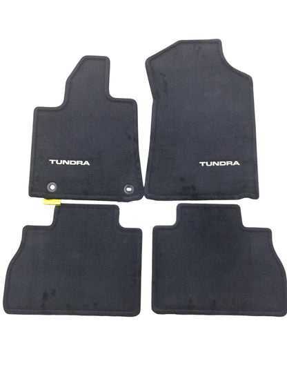 2012-2013 TUNDRA DOUBLE CAB & CREW MAX CARPET FLOOR MATS BLACK PT206-34121-20