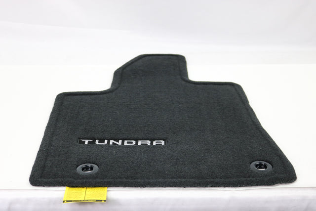 OEM TOYOTA TUNDRA BLACK CARPET FLOOR MATS (3) PT206-34146-20 FITS SR5 & CREW
