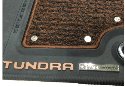 OEM 2022-2025 TUNDRA 1794 CREWMAX ALL WEATHER FLOOR LINER MATS GENUINE TOYOTA