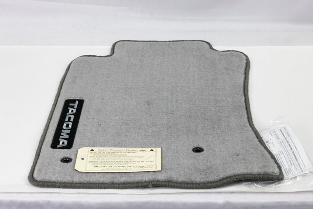 OEM 2005-2011 TACOMA DOUBLE CAB CARPET FLOOR MATS-LIGHT CHARCOAL GRAY-GENUINE