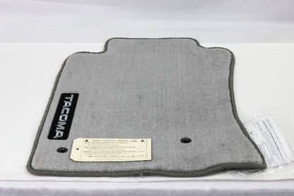 OEM 2005-2011 TACOMA DOUBLE CAB CARPET FLOOR MATS-LIGHT CHARCOAL GRAY-GENUINE
