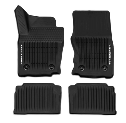 NEW OEM 2024-2026 TACOMA CREW/DOUBLE CAB AUTO TRANS ALL WEATHER FLOOR LINERS