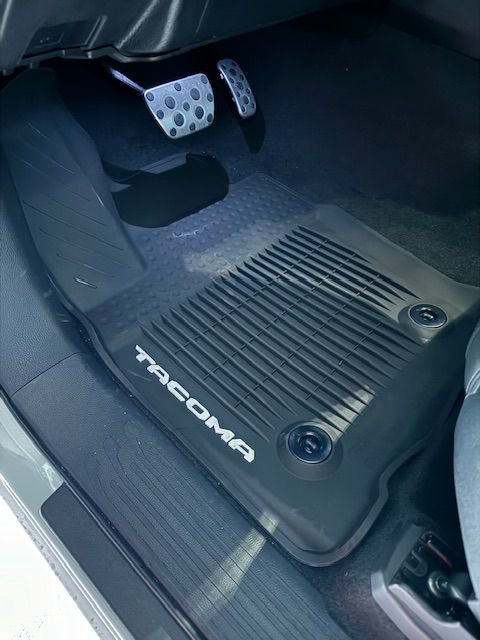 NEW OEM 2024-2026 TACOMA CREW/DOUBLE CAB AUTO TRANS ALL WEATHER FLOOR LINERS