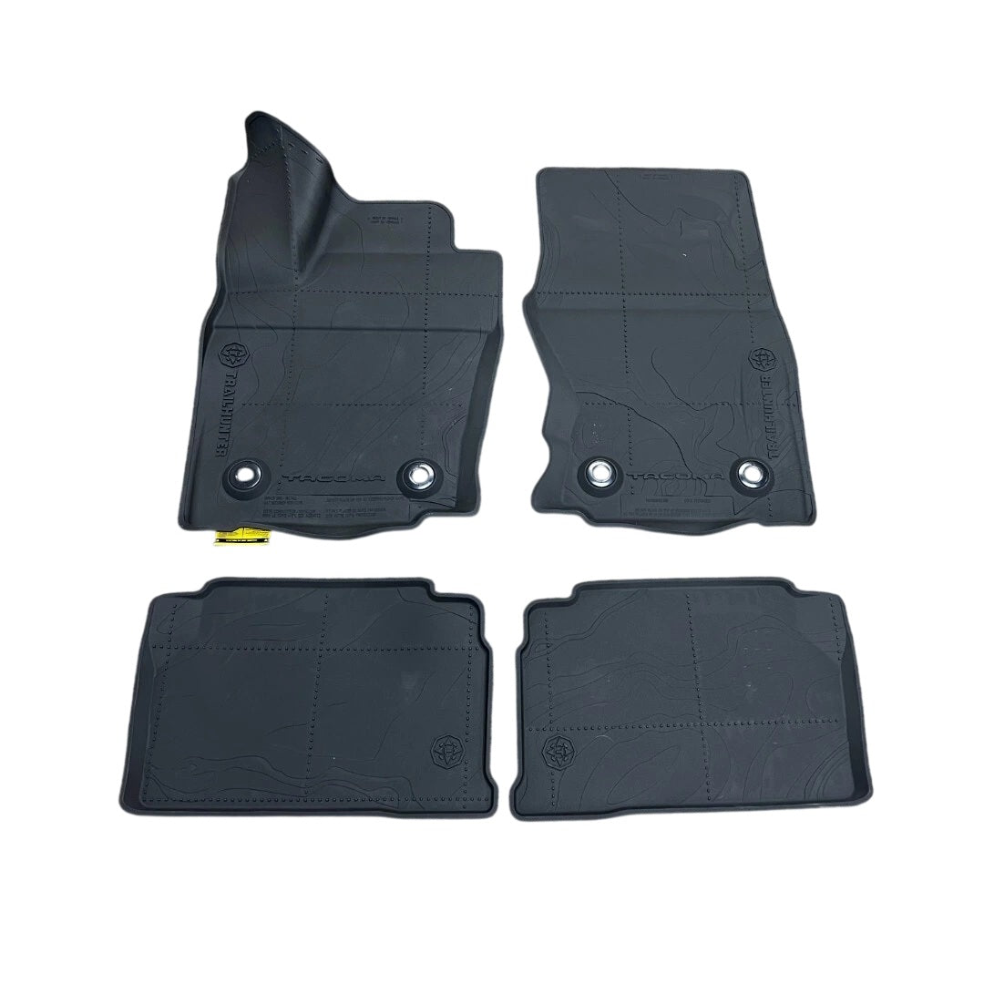 Genuine Oem 2024+ Toyota Tacoma D-Cab All Weather Trail Hunter Edition Floormats