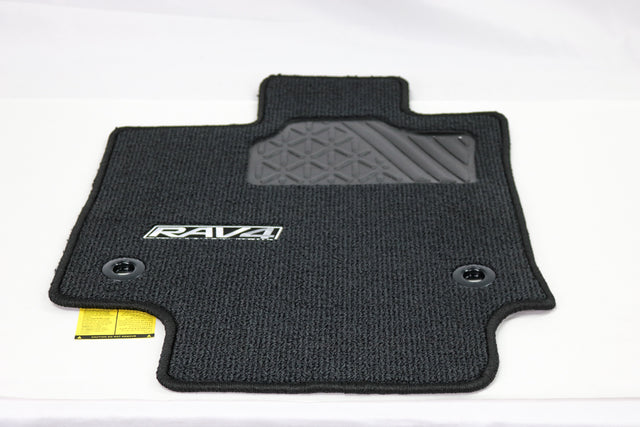 Toyota Rav4 2019-2020 Carpet Floor Mats Black Genuine OEM PT206-42190-01
