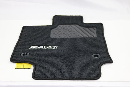 Toyota Rav4 2019-2020 Carpet Floor Mats Black Genuine OEM PT206-42190-01