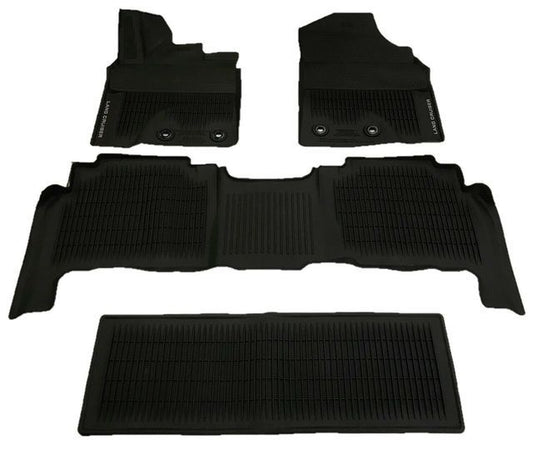Genuine Toyota Land cruiser All Weather Mats 3rd Row PT206-60160-02