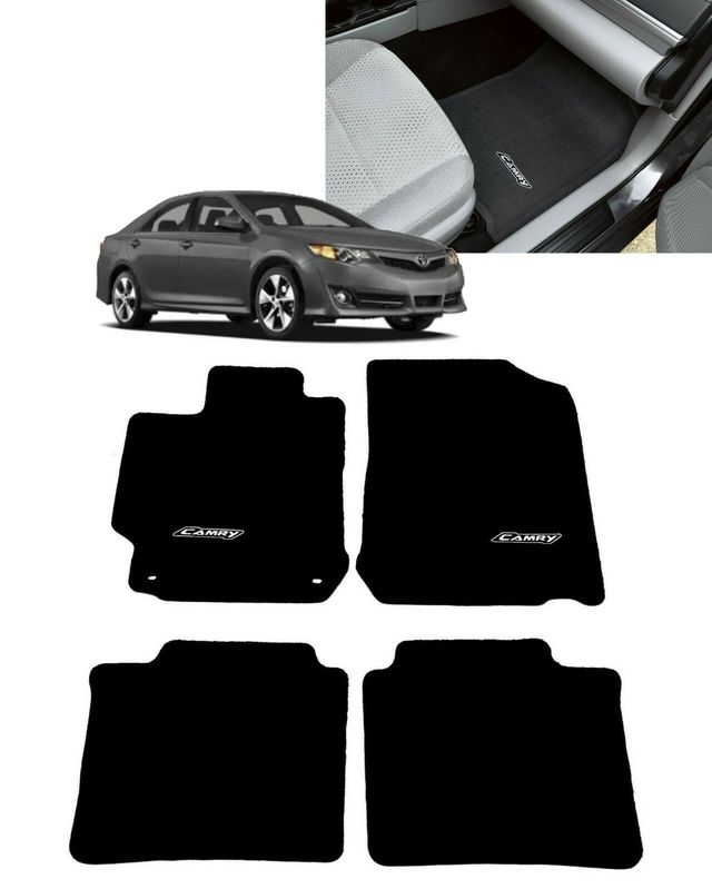 Genuine Toyota Camry 2012-2014 Floor Mats Black (PT208-03120-20)