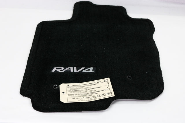 2006-2012 RAV4 W/O 3RD ROW SEAT CARPET FLOOR MATS DARK CHARCOAL GENUINE TOYOTA