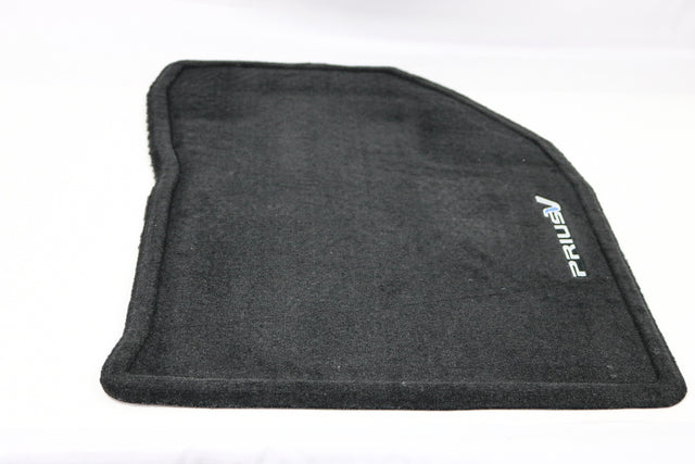 2012-2017 PRIUS V BLACK CARPET FLOOR MATS GENUINE TOYOTA PT208-47130-20