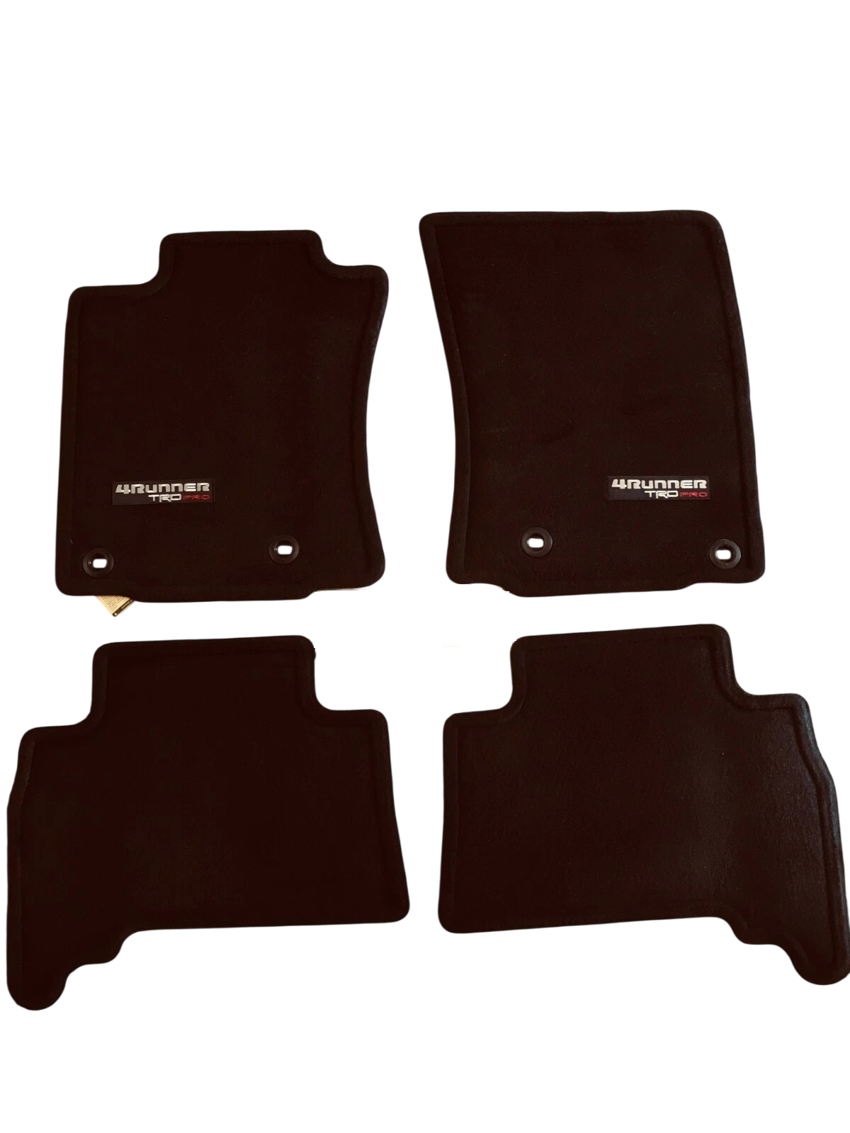 2013-2024 4RUNNER TRD PRO CARPET FLOOR MATS GENUINE TOYOTA PT208-89191-20