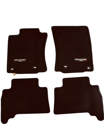 2013-2024 4RUNNER TRD PRO CARPET FLOOR MATS GENUINE TOYOTA PT208-89191-20