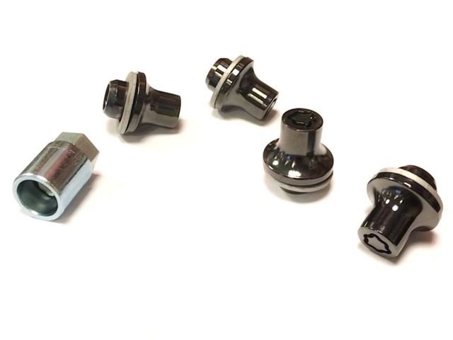Toyota Tacoma Tundra Grand Highlander Black Wheel Lock Set PT276-34231-02