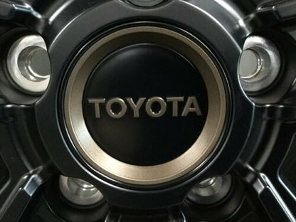 LAND CRUISER TRD PRO BLACK W/BRONZ WHEEL CENTER CAP GENUINE OEM PT280-60200-05