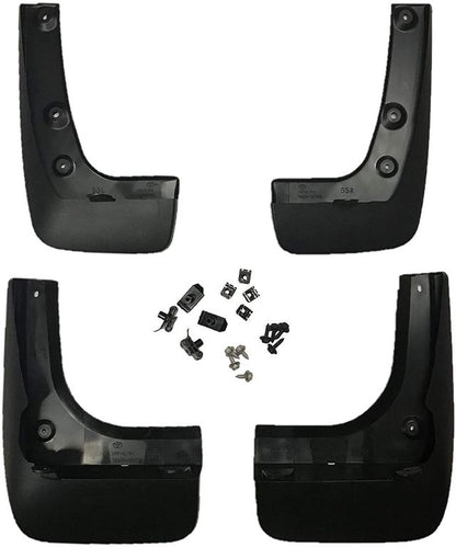 2020-2025 TOYOTA HIGHLANDER MUDGUARDS MUDFLAPS GENUINE OEM 4PC SET Black