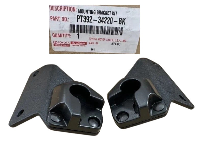 OEM 2022-2026 TUNDRA BED EXTENDER BRACKET KIT PT392-34220-BK GENUINE TOYOTA